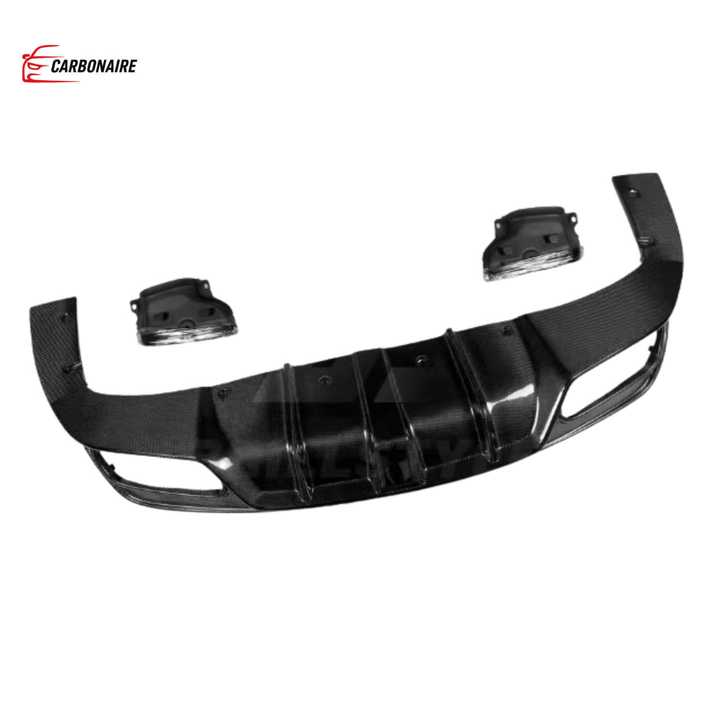Mercedes-Benz CLA45 Carbon Diffuser With LED