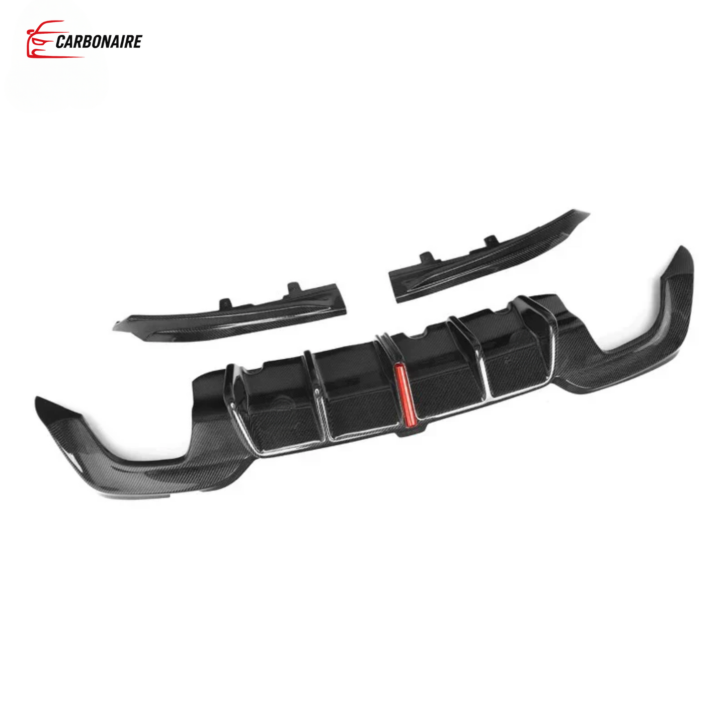 M340i Carbon Fiber KB Style Rear Bumper Diffuser for BMW 3 Series G20 2019-2023