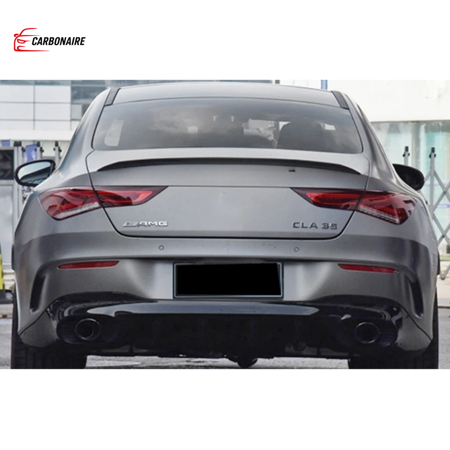 Mercedes CLA Class CLA45 CLA200 Real Carbon Fiber Rear Spoiler (2020-2023)