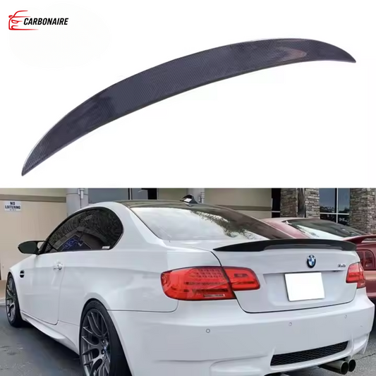 BMW 3 E90/E92/E93 Rear Spoiler Carbon Fiber M3 P Style