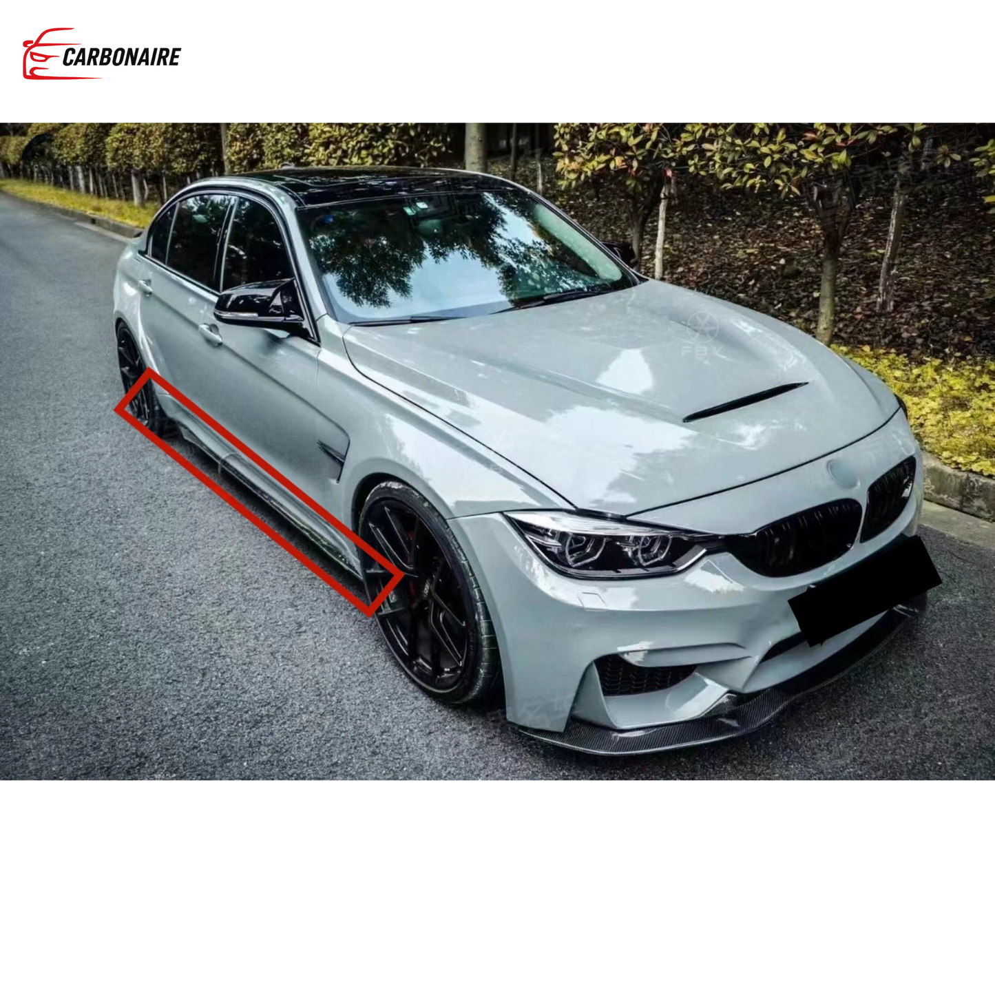 OEM Carbon Fiber Side Skirt for BMW 3 Series F30 2012-2019