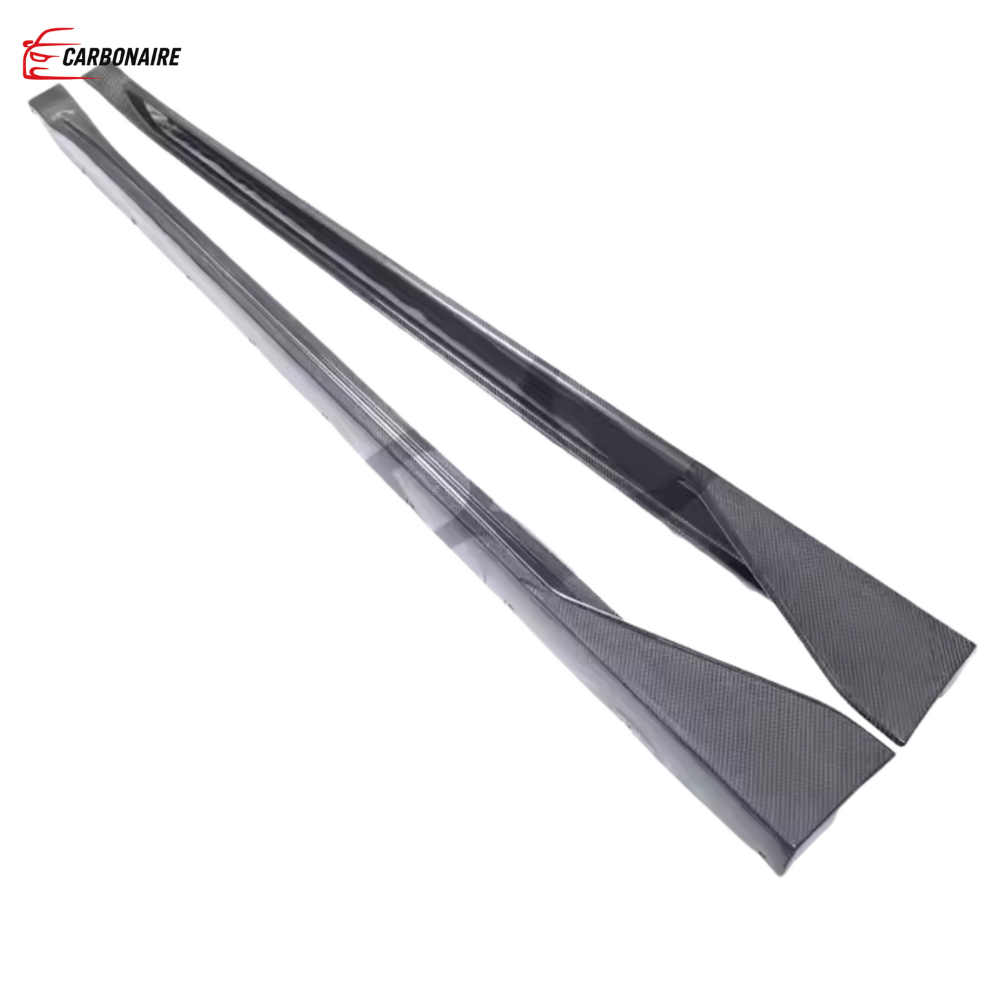 BMW M3 M4 G80 G82 Side Skirt Carbon Fiber Double Door Coupe MP Style  (2020-2024)