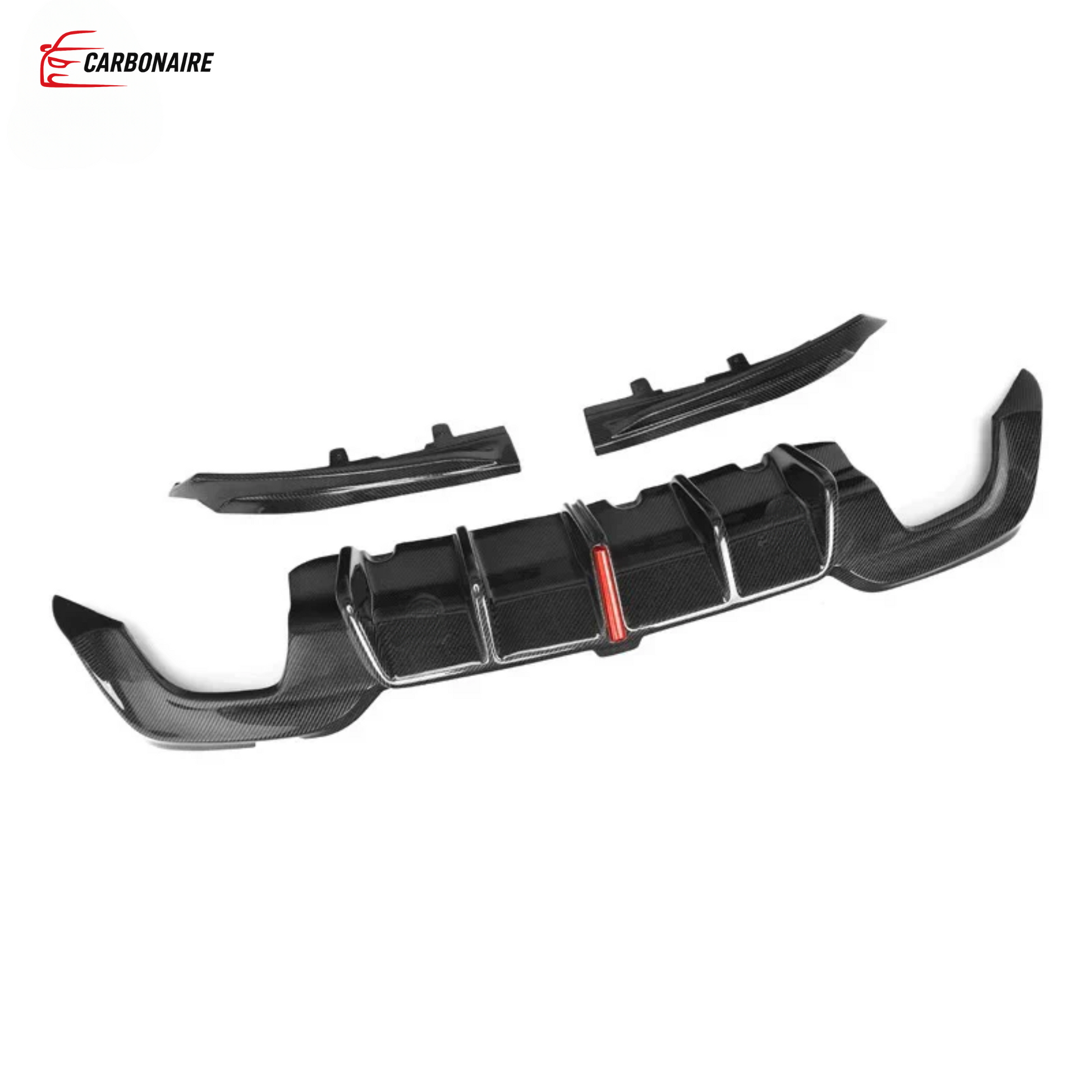M340i Carbon Fiber KB Style Rear Bumper Diffuser for BMW 3 Series G20 2019-2023