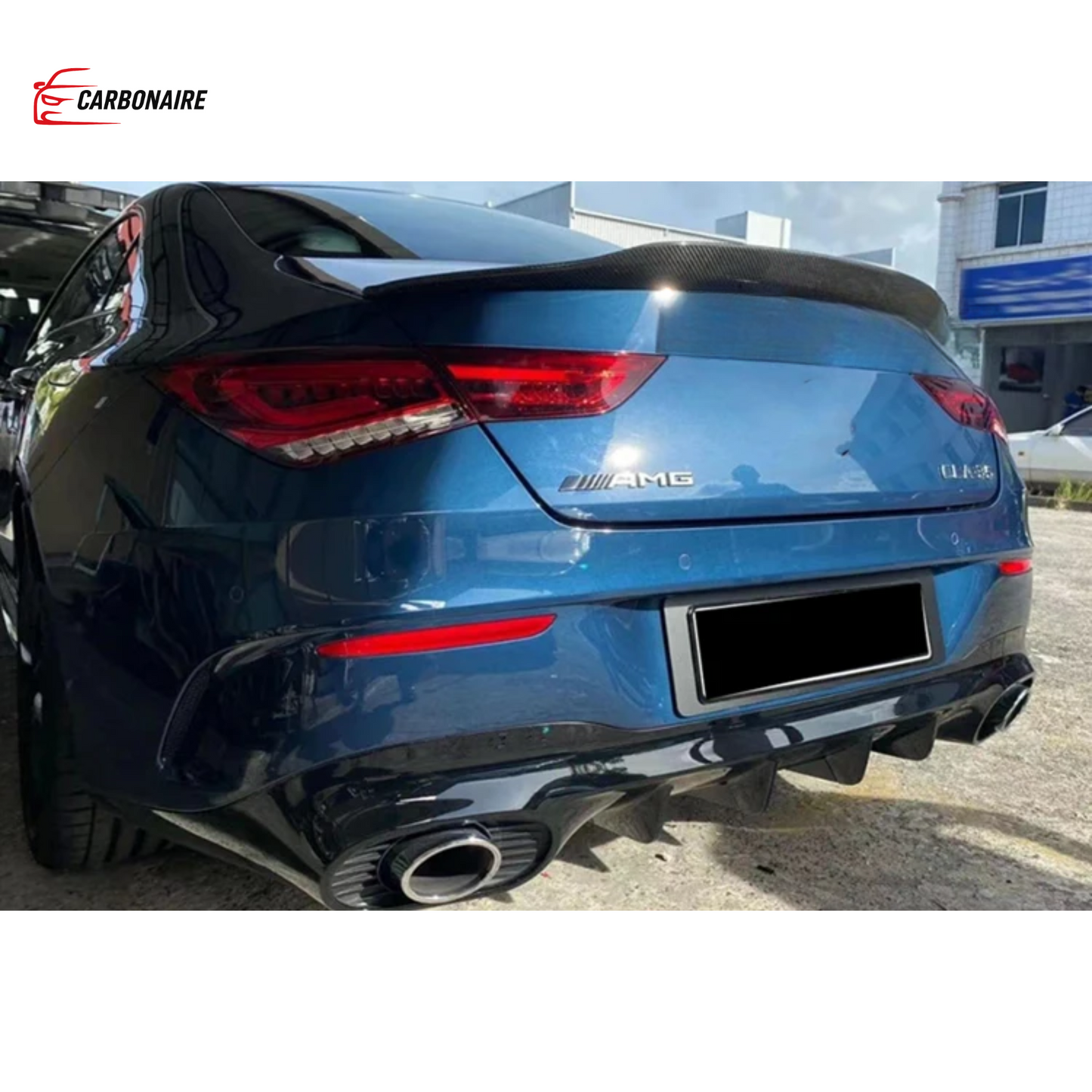 Mercedes CLA Class  CLA45 CLA200  Real Carbon Fiber Rear Spoiler (2020-2023)