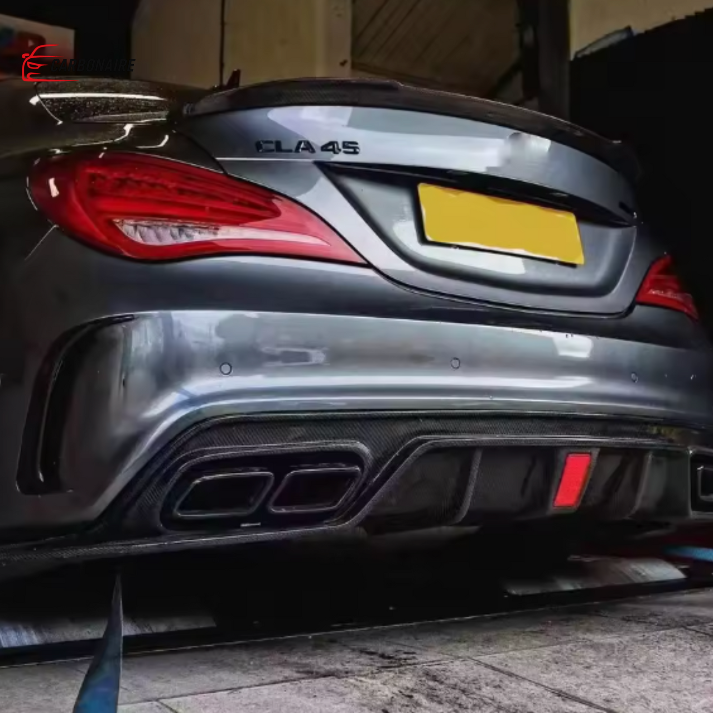 Mercedes-Benz CLA45 Carbon Diffuser With LED