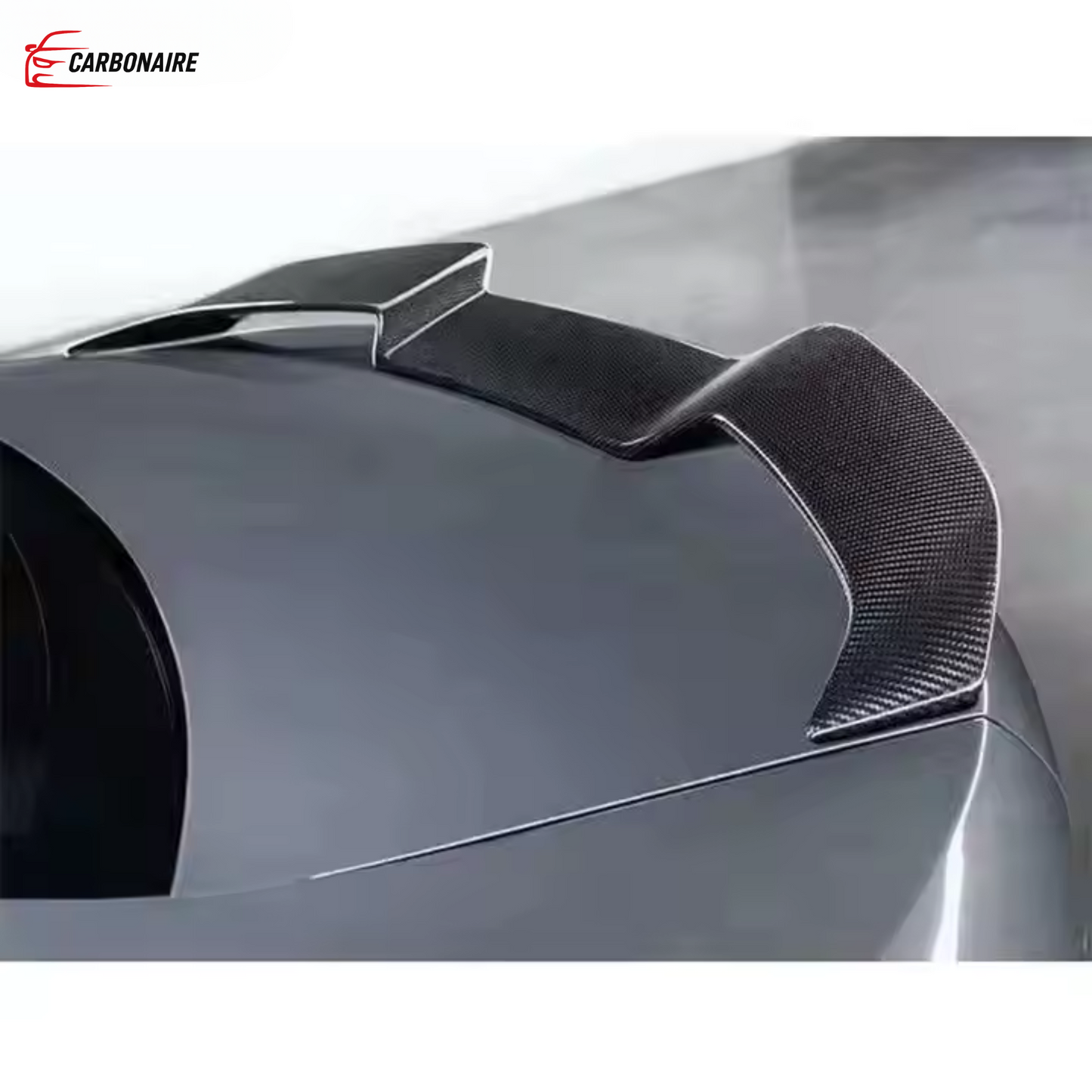BMW M3 M4 G80 G82 Spoiler Carbon Fiber Double Door Coupe V Style