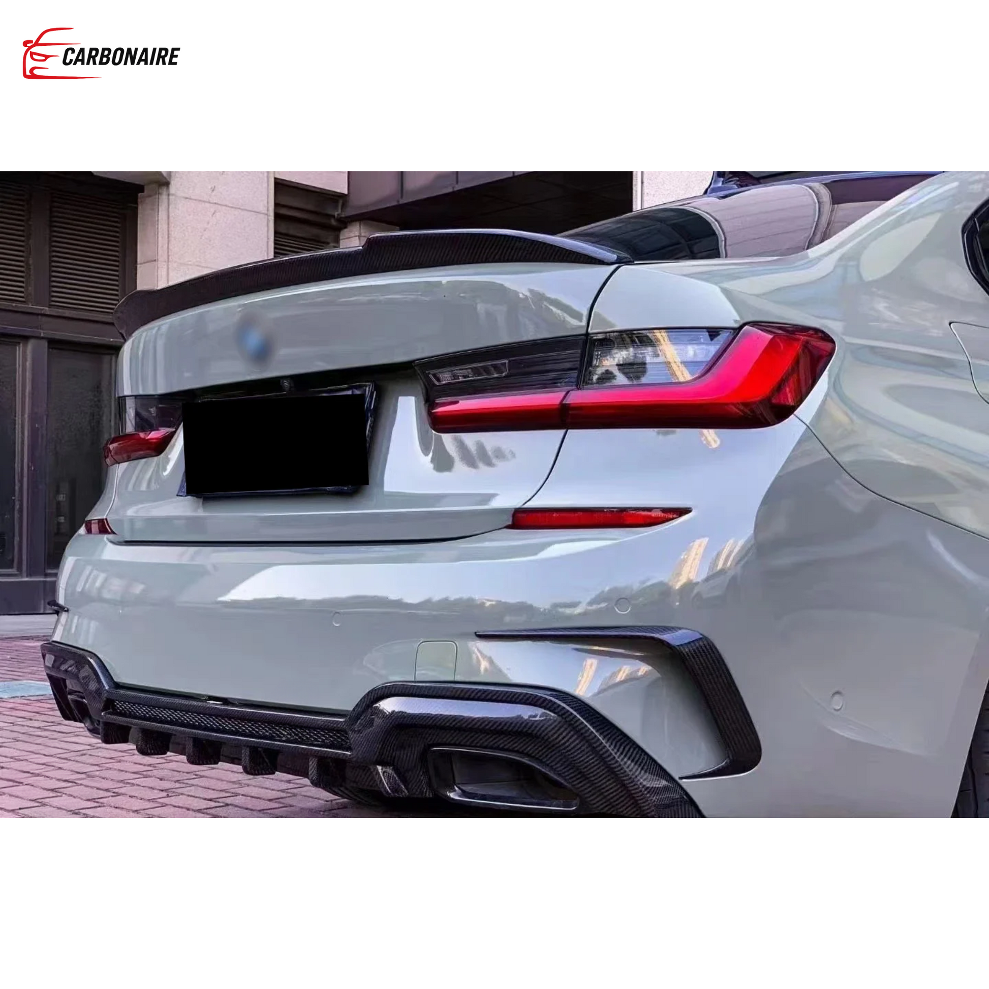 Carbon Fiber PRO Style Rear Spoiler for BMW 3 Series G20 2019+